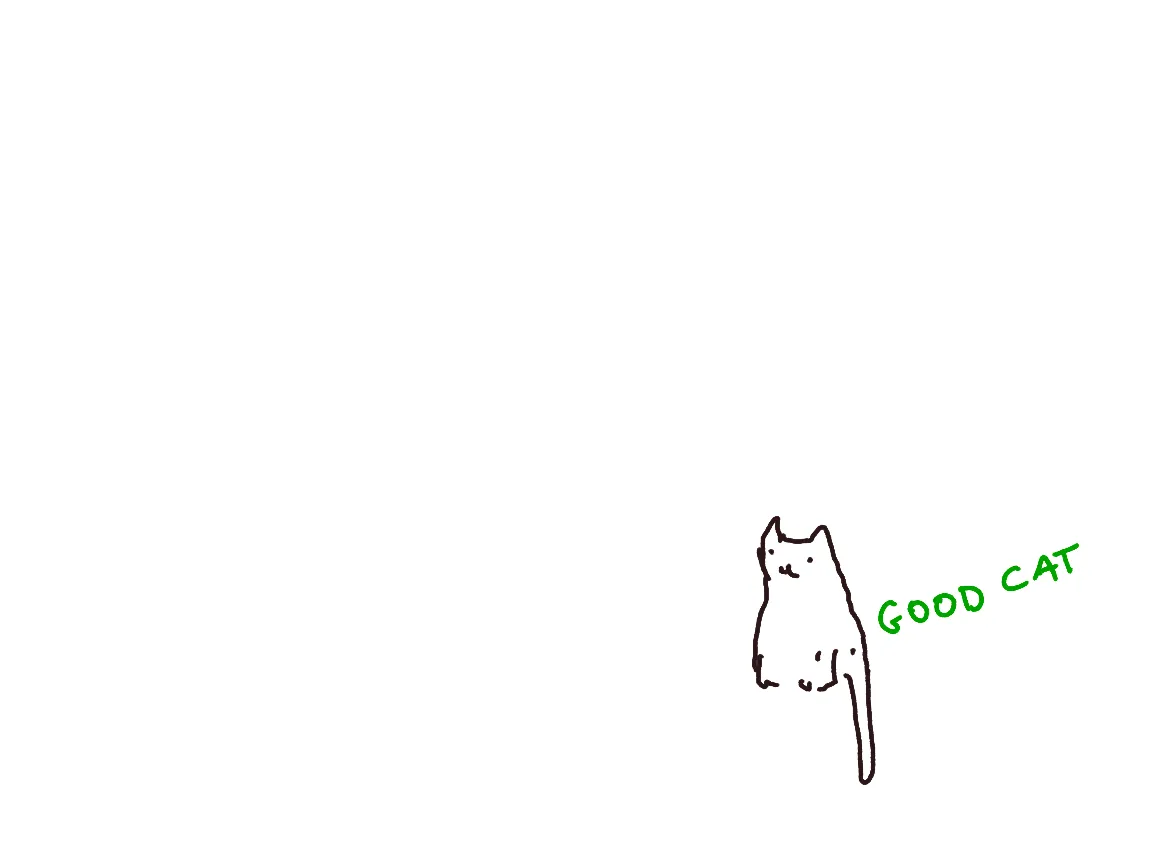good cat
